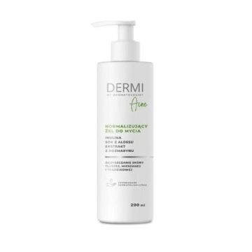 DERMI Acne Normalising Wash Gel 200ml (5908288963398)