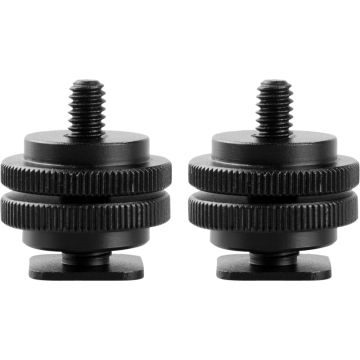 SmallRig 1631 Cold Shoe Adpt w/ 3/8" - 1/4" Thread