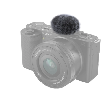 SmallRig Windshield for Sony ZV-E10 and ZV-1（Gray) 3529