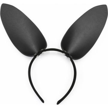 PU Leather Bunny Ears Headband (OPR-321026)