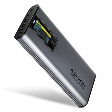 Axagon EEM2-SD2 M.2 NVMe SATA SSD Enclosure USB 3.2 (EEM2-SD2)