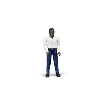 Bruder Dark Skin Man with Blue Jeans Figure (60004)