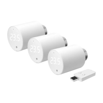 Shelly BLU TRV thermostatic head 3 pieces with control panel (TRV3-pack)