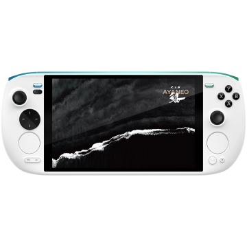 Ayaneo Kun Handheld Console - 32 GB LPDDR5X, 2 TB SSD, White Silk (AYANEO KUN (8840U 32/2048) W)