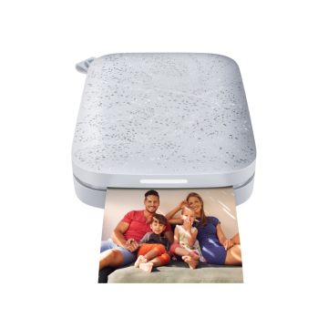 HP Sprocket Luna White Photo Printer