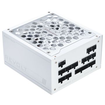 PHANTEKS Revolt 1200W Platinum, ATX 3.0, PCIe 5.0, fully modular - 1200 Watt, white (PH-P1200PR_WT01C)