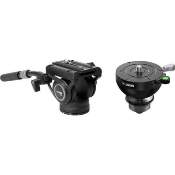 YC ONION COCONUT 75mm Bowl Head+FH75 Fluid Head