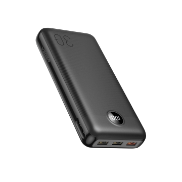 VEGER L30 30000mAh Power Bank with Digital Display White