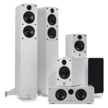 Q Acoustics Concept 5.1 White Gloss