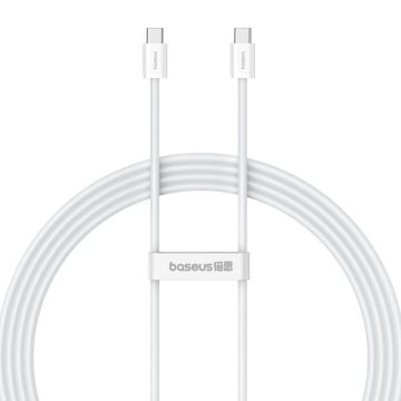 Baseus Superior 2 Charging Cable USB-C to USB-C 100W 2m White (P10365200211-04)