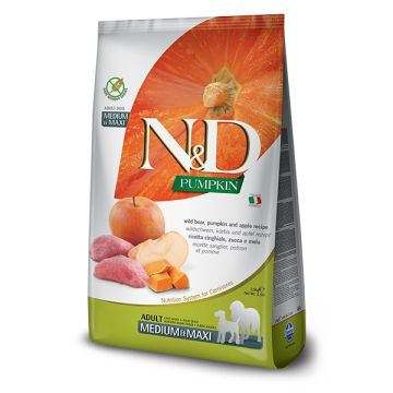 Farmina N&D Pumpkin Boar Apple Medium and Maxi 12kg (8010276033376)