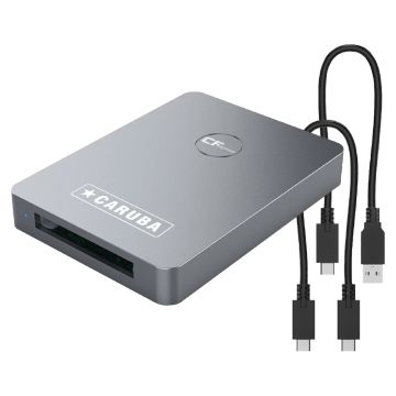 Caruba Cardreader CFexpress + Hoodman CF Express CFEX128