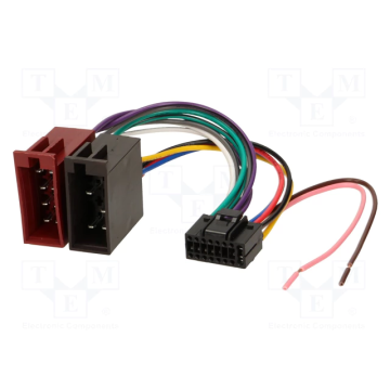 4Carmedia 16 PIN ISO JVC, Kenwood (ZRS-76) Automagnetolas Adapteris