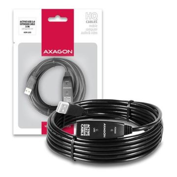 Axagon USB 2.0 A-M A-F Active Cable 5m ADR-205 (ADR-205)
