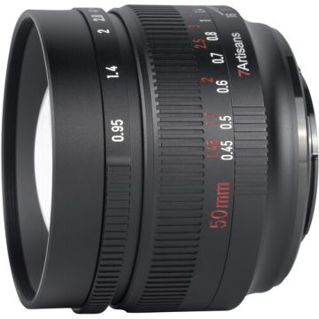 7Artisans 50mm f/0.95 Canon M Mount