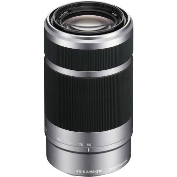 Sony E 55-210mm f/4.5-6.3 OSS (SEL55210) Silver