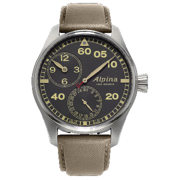 Alpina Startimer Pilot Manufacture Regulator Men's Watch AL-950BGR4S6