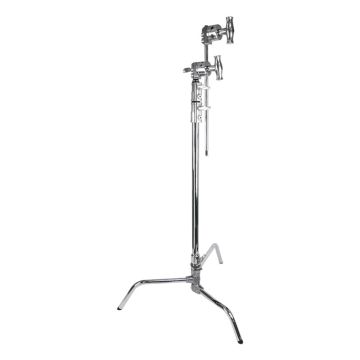 Kupo CT-20MK 20" Master C-Stand with Turtle Base Kit -Silver
