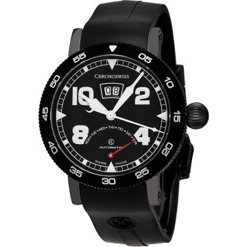 Chronoswiss Timemaster Retrograde Day  Men's Watch CH-8145-BK