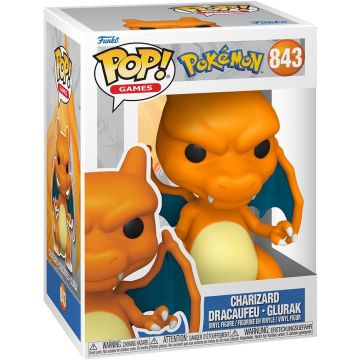 Funko Pop! Games: Pokemon - Charizard - Vinyl 843 (74219)