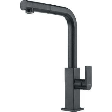 Franke Mythos Izvelkama Iztece Black Steel (115.0550.442)