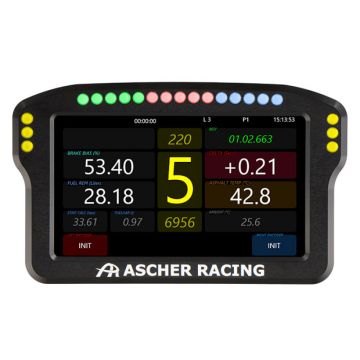 Ascher Racing Dashboard 5-inch (76080029)
