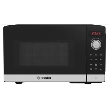 Bosch Serie 2 FEL023MS2 Microwave Countertop Solo 20L 800 W Black/Stainless Steel