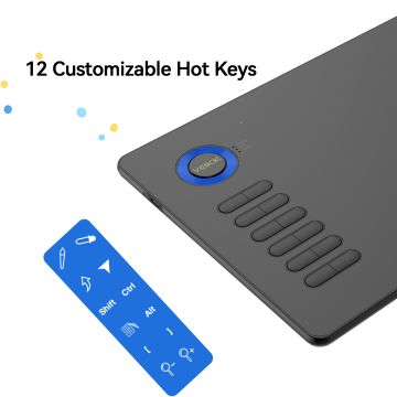 Veikk A15 Graphic Tablet Blue