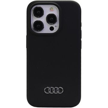 Audi Silicone Case for iPhone 15 Pro Max Black