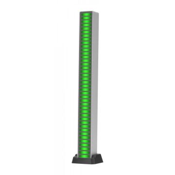 Redleaf 40LED RGB Equalizer Silver