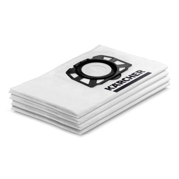 Karcher Fleece filter bags 4 pc for WD 2, WD 3, KWD 1-KWD 3, SE 4001, SE 4002 (2.863-314.0)