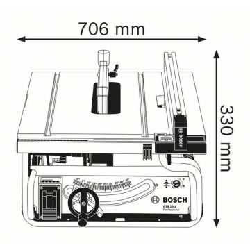Bosch GTS 10 J Carton (0601B30500)
