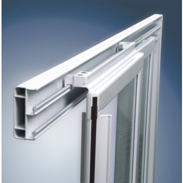 Ravak Shower Corner SKCP4-80 White + Glass Grape (31140100ZG)