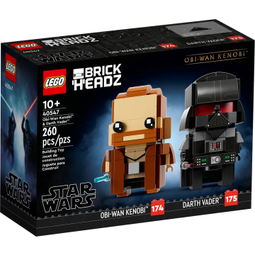 Lego BrickHeadz Obi-Wan Kenobi & Darth Vader 40547