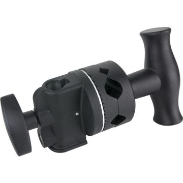 Kupo KCP-200B 2-1/2" Grip Head with Big Handle - Black