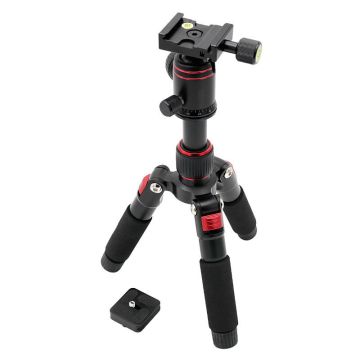 Caruba Compactstar 51 Table Tripod Black/Red