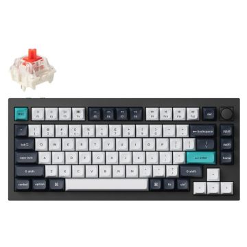 Keychron Q1 Max Wireless Keyboard RGB Carbon Black (Q1M-M1)