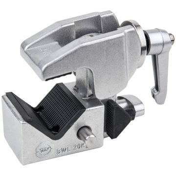 Kupo KCP-710 Convi Clamp with Adjustable Handle - Silver