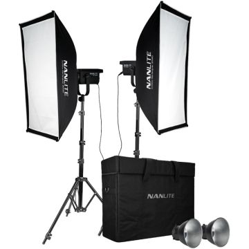 Nanlite FS-200 LED 2 Light Kit With Stand