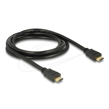 Delock Cable HDMI A Plug to HDMI A Plug 4K 2 m (84407)