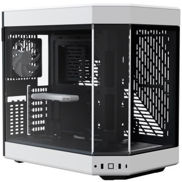 Hyte Y60 Midi Tower, Tempered Glass - Black/White (CS-HYTE-Y60-BW)