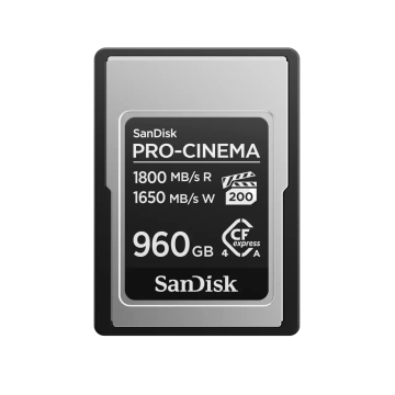 SanDisk CFexpress 960GB Type A PRO-CINEMA Memory Card (SDCFEA-960G-GN4NN)