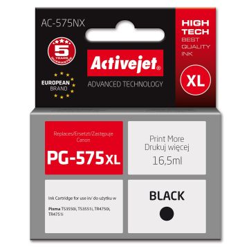 Activejet AC-575NX Ink for Canon printer (replacement Canon PG-575XL)