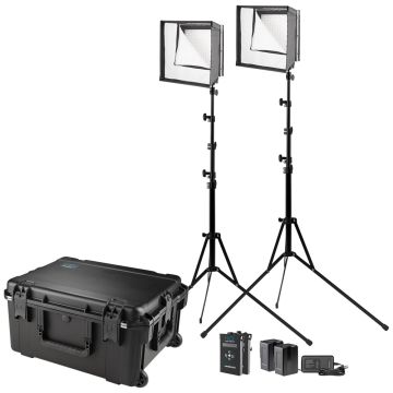 Westcott Flex Cine Bi-Color LED 2-Light Travel Kit