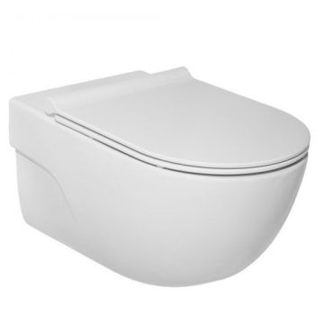Roca Meridian Rimless Piekaramais WC Pods Balts (734h240000)