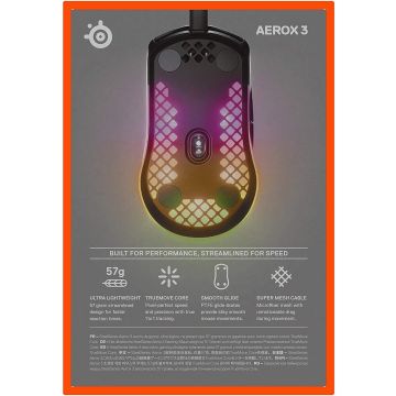 SteelSeries Aerox 3 Wired Black (62599)