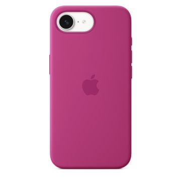 Apple iPhone 16e Silicone Case Fuchsia MD3W4