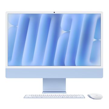 Apple iMac 24 Apple M4 10C CPU, 10C GPU 16GB RAM 512GB SSD Trackpad, Keyboard with Touch ID and Numeric Keypad Blue (Spec. conf.)