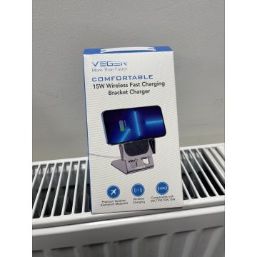VEGER Y53 15W Wireless Fast Charging Bracket Charger