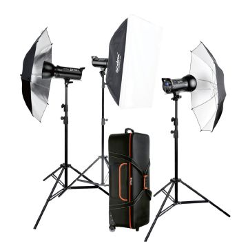 Godox Studio Flash Kit DSII 2xDS300II 1xDS400II
